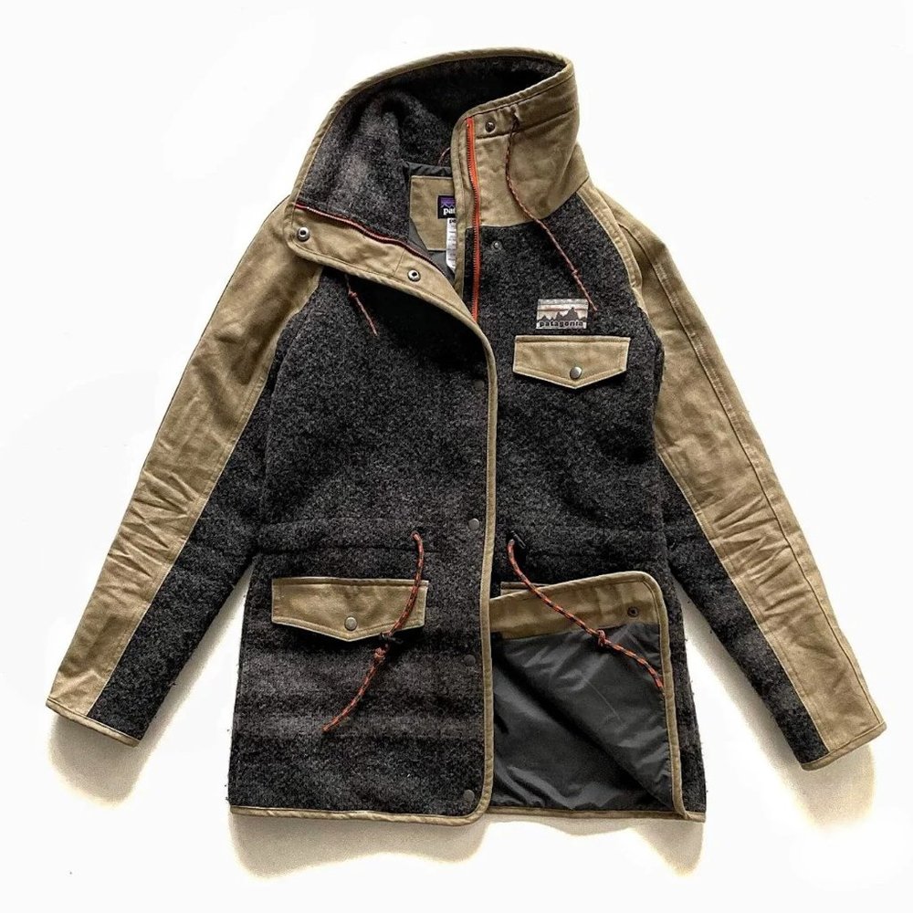 Patagonia Exclusive Fall ‘14 Reclaimed Wool Coat XS